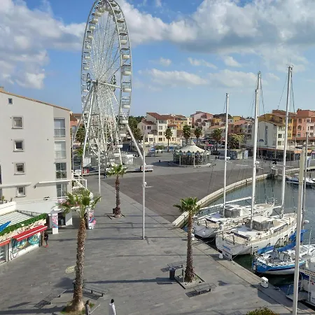 Port Brescou, T3 En Duplex Climatise, Superbe Vue Sur Le Port Agde
