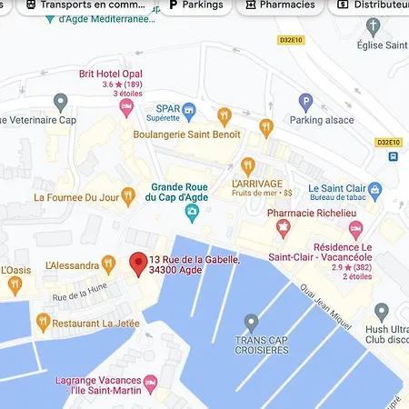 Port Brescou, T3 En Duplex Climatise, Superbe Vue Sur Le Port Appartement *