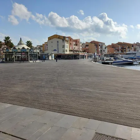 Appartement Port Brescou, T3 En Duplex Climatise, Superbe Vue Sur Le Port Agde