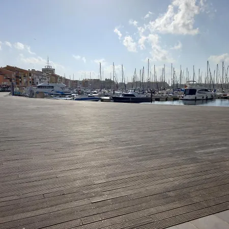 Appartement Port Brescou, T3 En Duplex Climatise, Superbe Vue Sur Le Port Agde