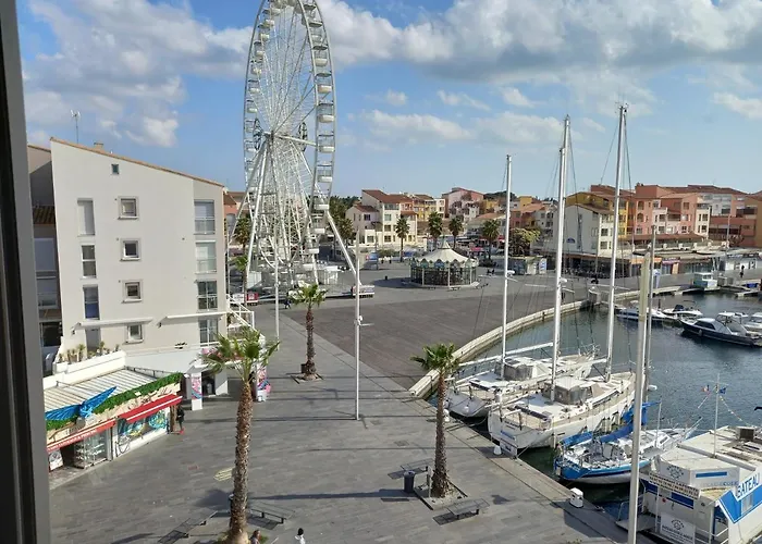 Port Brescou, T3 En Duplex Climatise, Superbe Vue Sur Le Port Agde